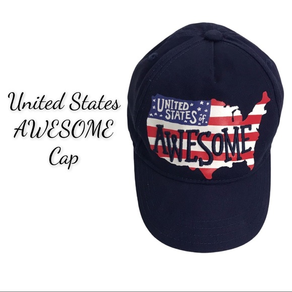Gymboree Other - Gymboree Kids United States Of Awesome Baseball Cap